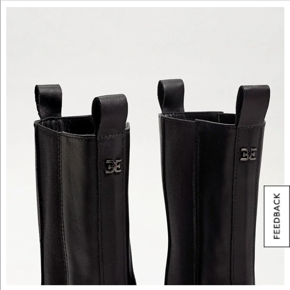 Sam Edelman Kiara Lug Sole Chunky Boot sz 9 - Picture 3 of 6